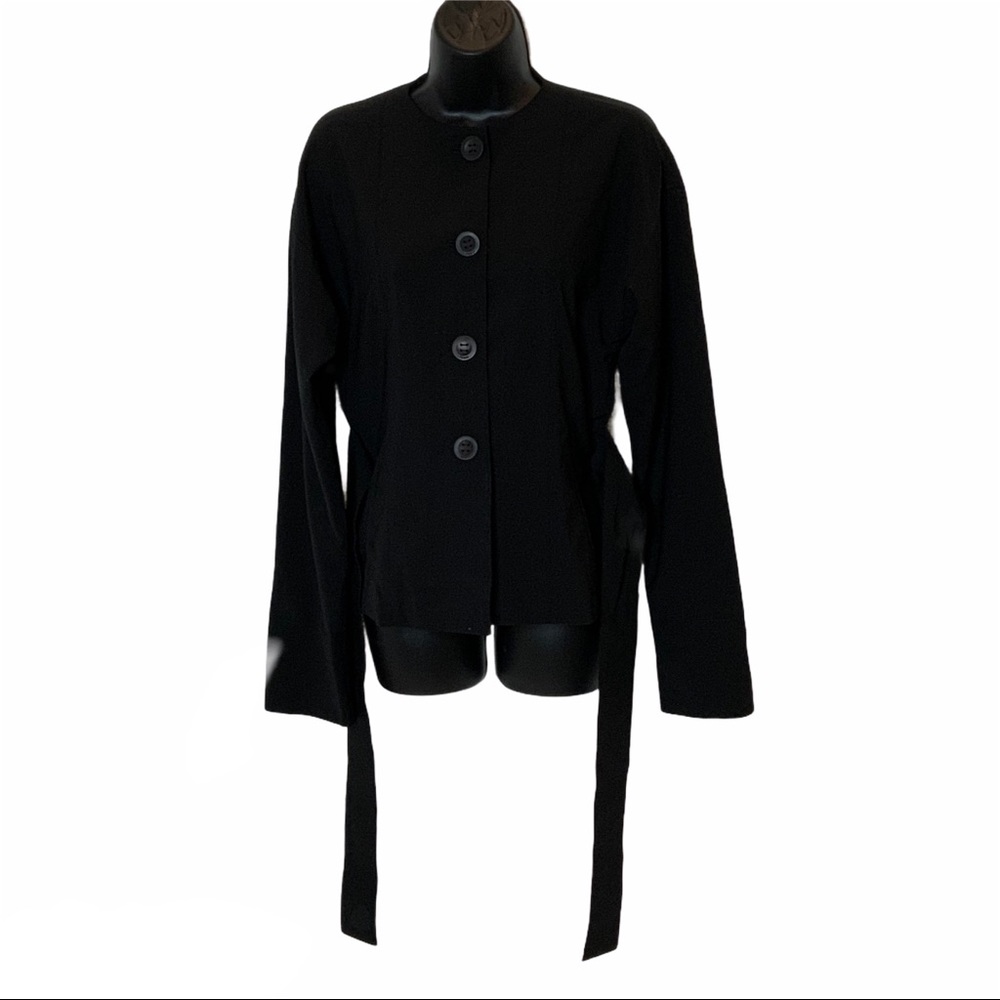 AUTHENTIC Fendi Belted Button Down Jacket Size 38 - Picture 7 of 13